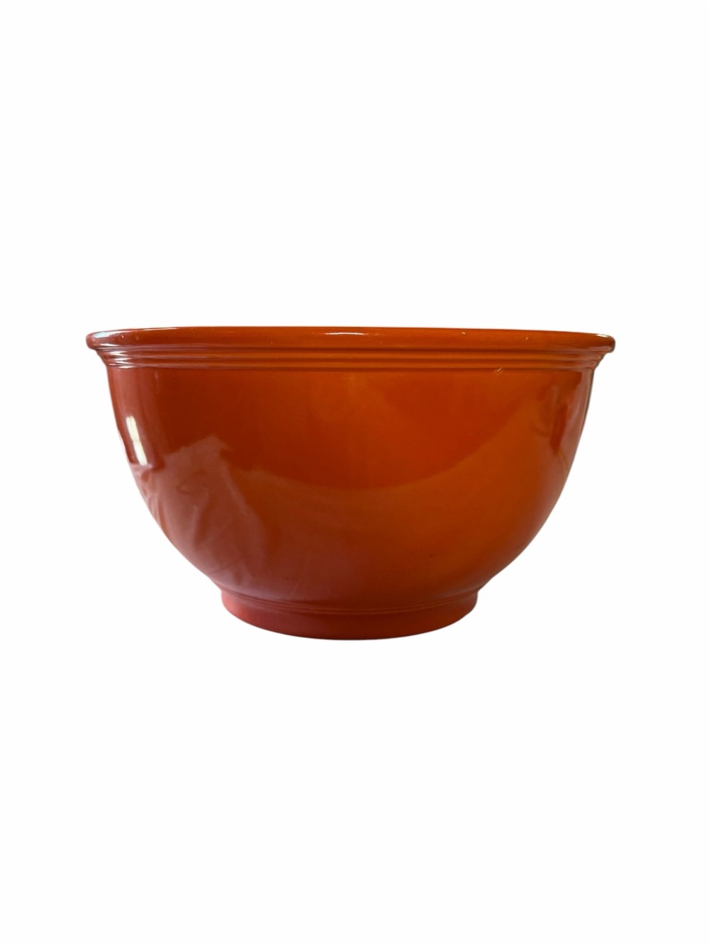 Fiestaware Radioactive Red “Spicy” Glazed Ceramic Mixing Bowl 10.5” #5